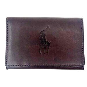 Polo Ralph Lauren Vintage Leather Bifold Wallet